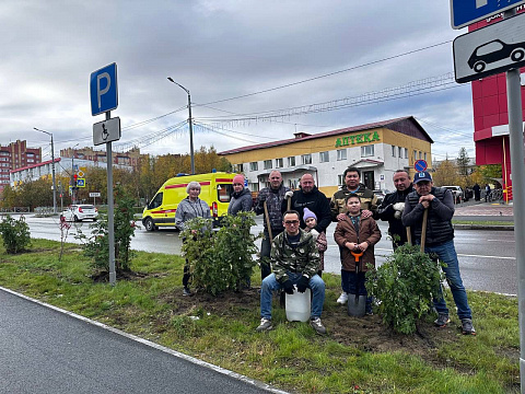 Участие в эколого-патриотическом проекте «Лес Победы. Лес памяти»